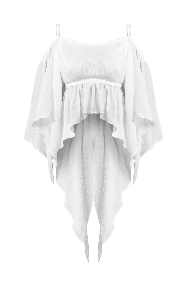 Zhenabia | VENUS Blouse in White