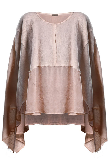 Zhenabia | Leila Top in Powder Pink