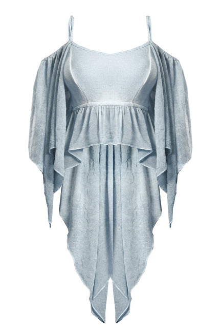 Zhenabia | VENUS Blouse in Baby Blue