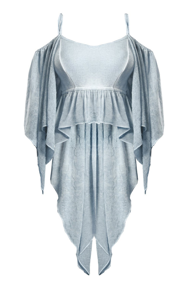 Zhenabia | VENUS Blouse in Baby Blue