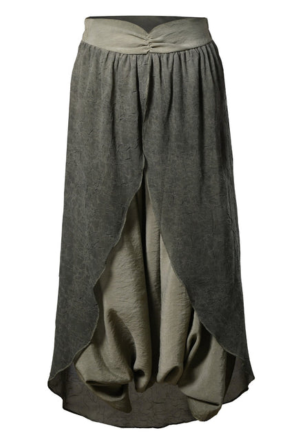 Zhenabia | Gaia Salvar in Khaki Green