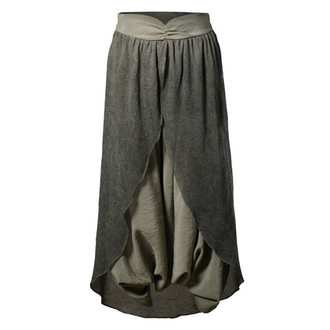 Zhenabia | Gaia Salvar in Khaki Green