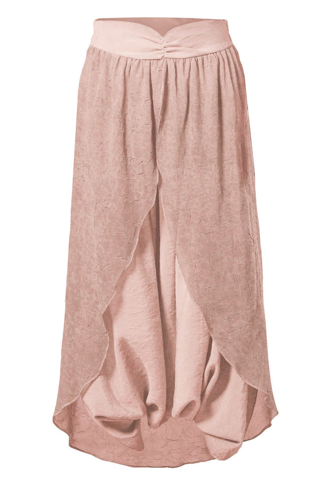 Zhenabia | Gaia Salvar in Powder Pink