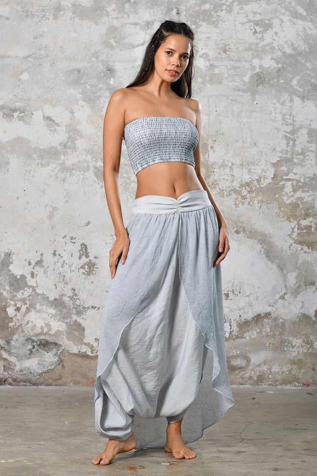 Zhenabia | Gaia Salvar in Baby Blue