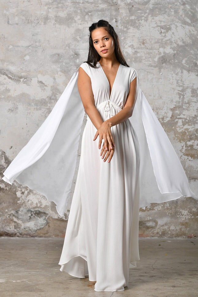 Zhenabia | FAIRY Dress in White