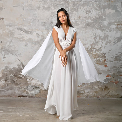 Zhenabia | FAIRY Dress in White