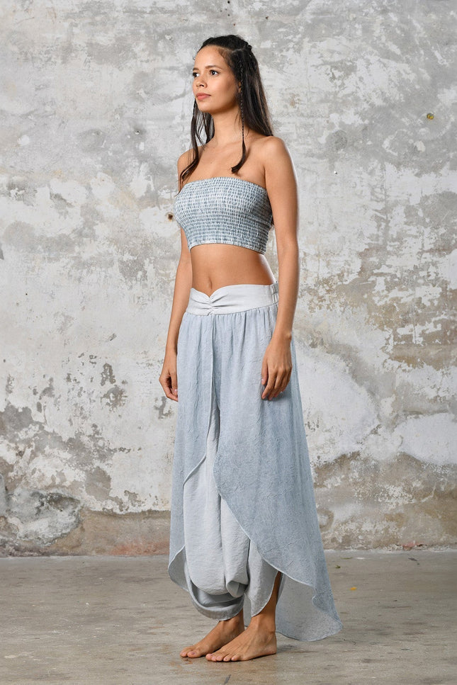 Zhenabia | Gaia Salvar in Baby Blue