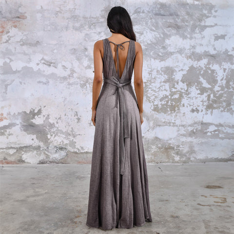 Zhenabia | ZHE Dress in Ancient Rose