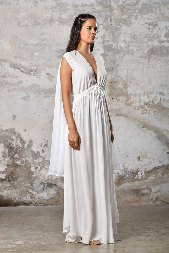 Zhenabia | FAIRY Dress in White