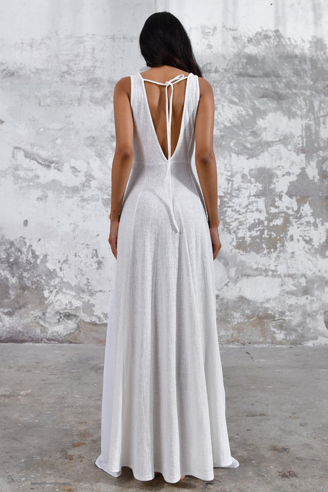 Zhenabia | ZHE Dress in White