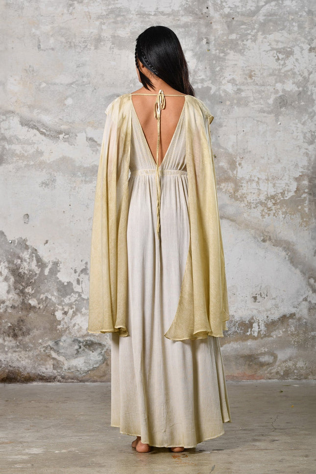 Zhenabia | FAIRY Dress in Vintage Lemon