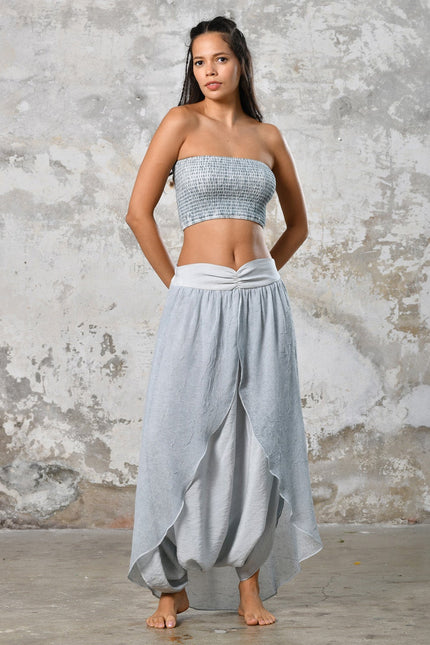 Zhenabia | Gaia Salvar in Baby Blue