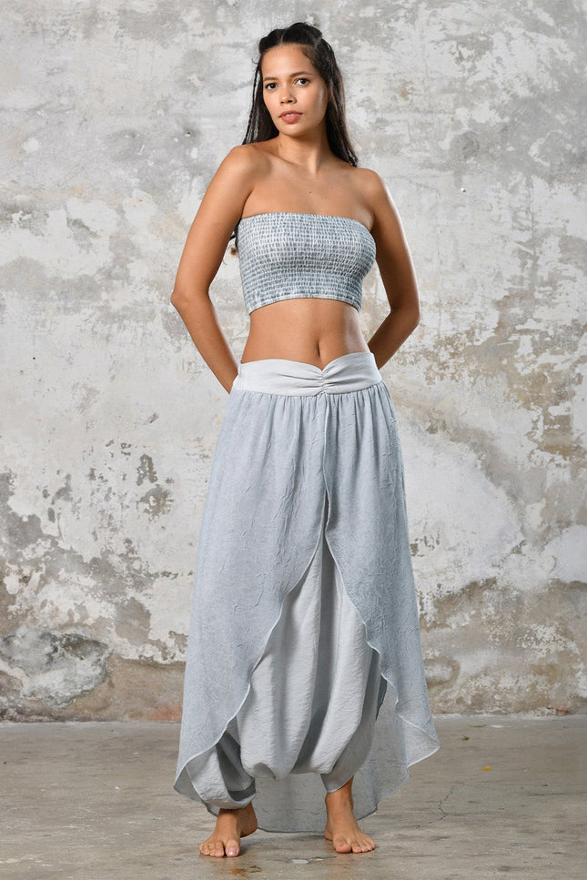 Zhenabia | Gaia Salvar in Baby Blue