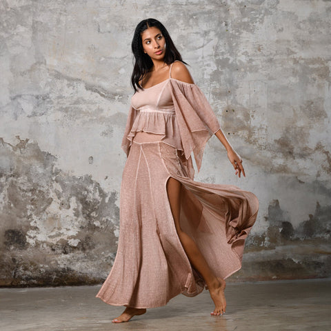 Zhenabia | VENUS Blouse in Powder Pink