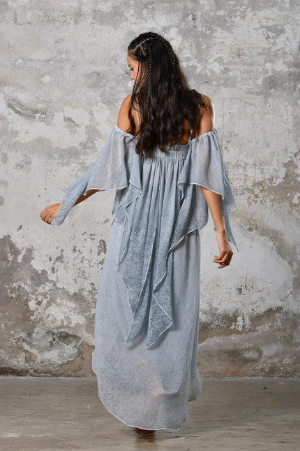 Zhenabia | VENUS Blouse in Baby Blue