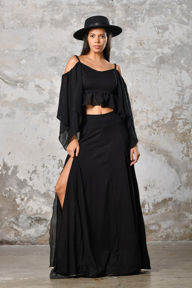 Zhenabia | VENUS Blouse in Black