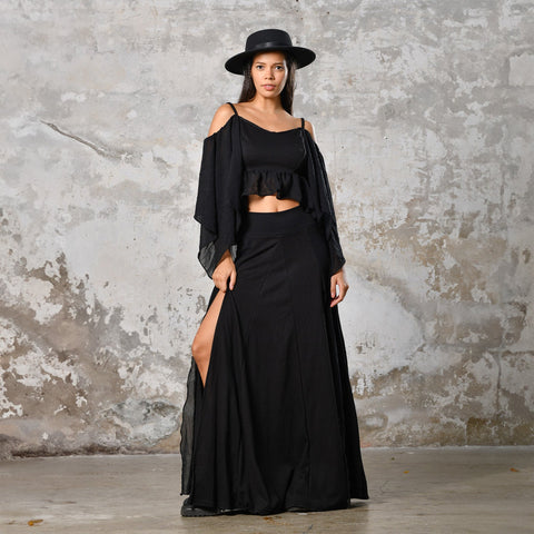 Zhenabia | VENUS Blouse in Black