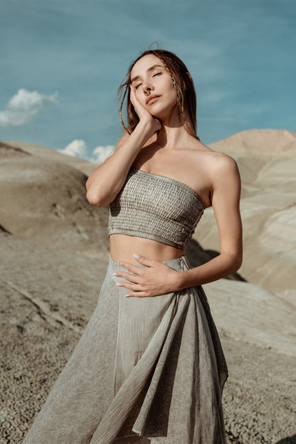 Zhenabia | HENA Body in Light Gray