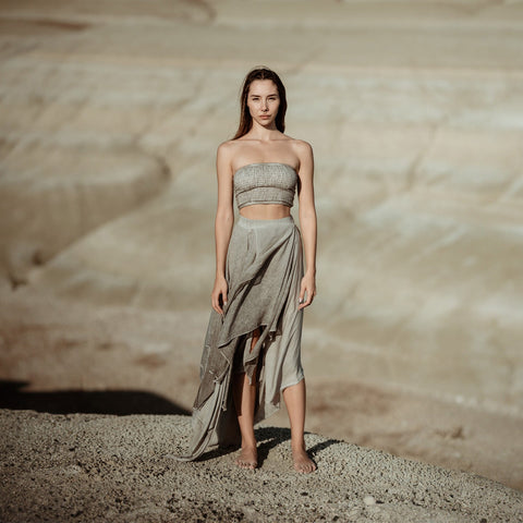 Zhenabia | HENA Body in Light Gray