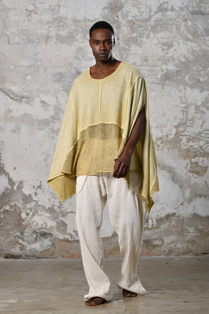 Zhenabia | Leila Top in Vintage Lemon