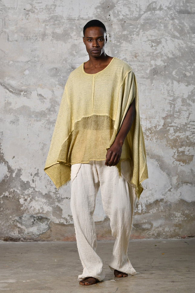 Zhenabia | Leila Top in Vintage Lemon
