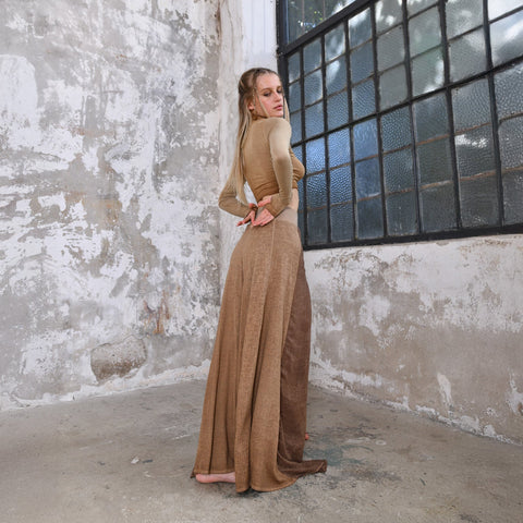 Zhenabia | ZHE Skirt in Desert Sand