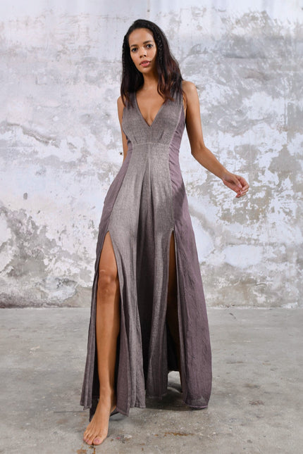 Zhenabia | ZHE Dress in Ancient Rose