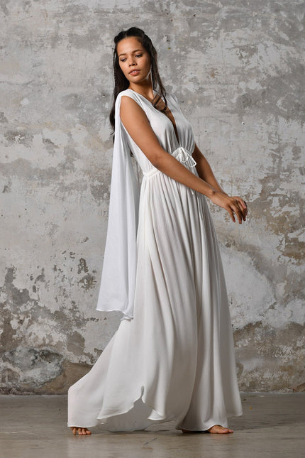 Zhenabia | FAIRY Dress in White