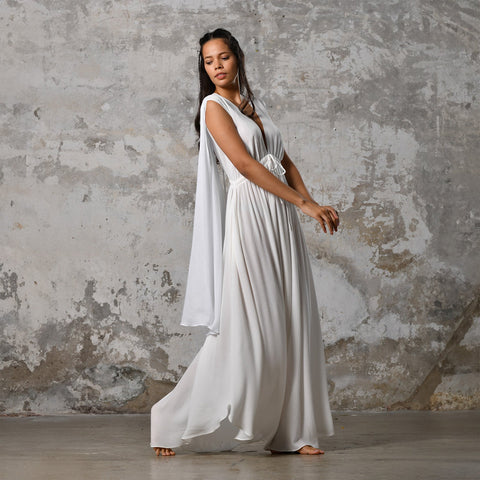 Zhenabia | FAIRY Dress in White
