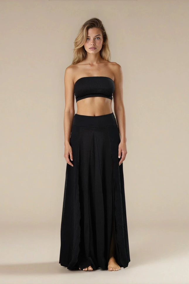 Zhenabia | ZHE Skirt in Black