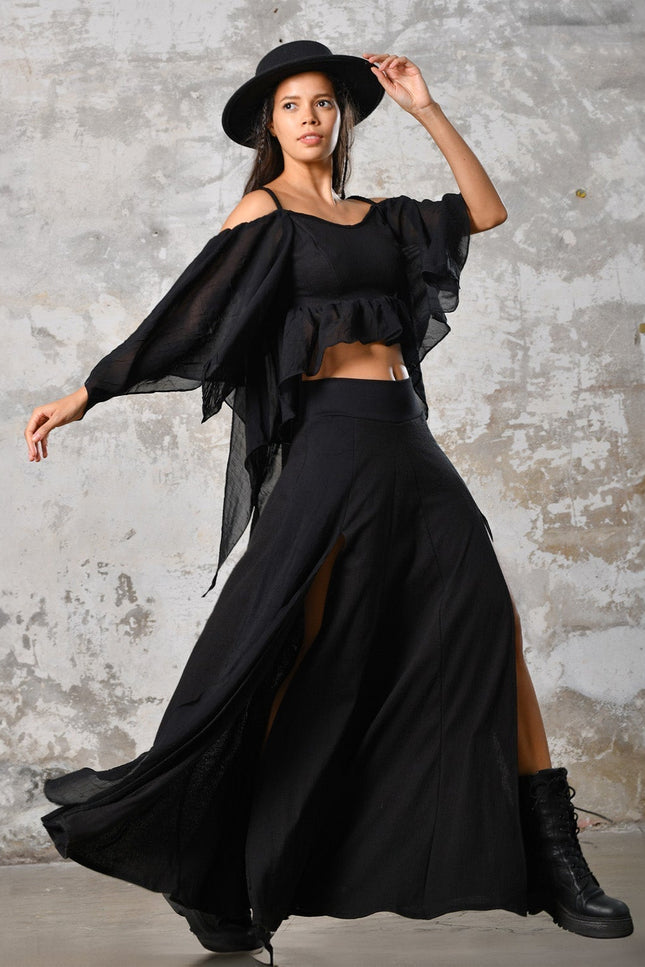 Zhenabia | VENUS Blouse in Black