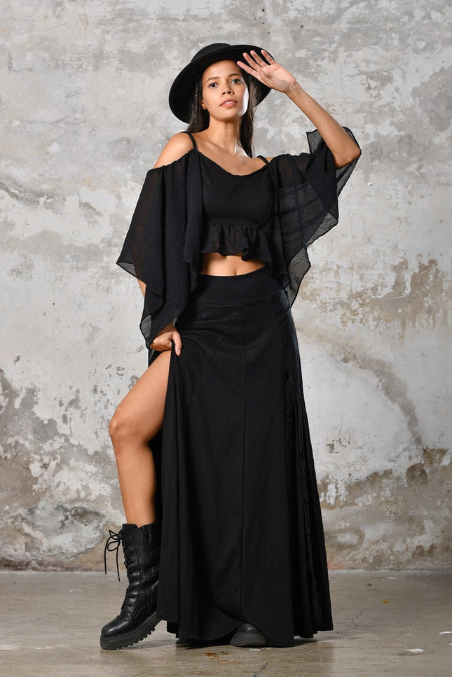 Zhenabia | VENUS Blouse in Black