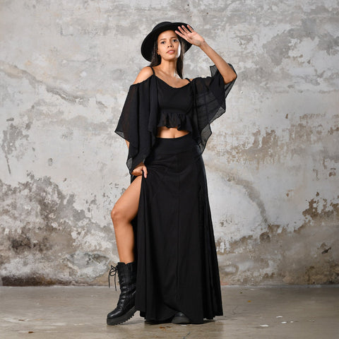 Zhenabia | VENUS Blouse in Black