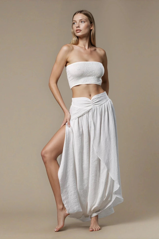 Zhenabia | Gaia Salvar in White