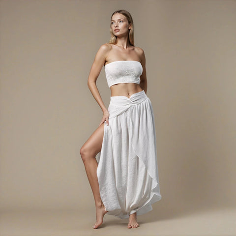 Zhenabia | Gaia Salvar in White