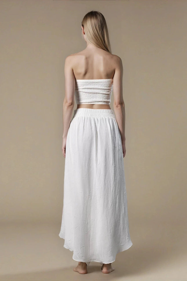 Zhenabia | Gaia Salvar in White