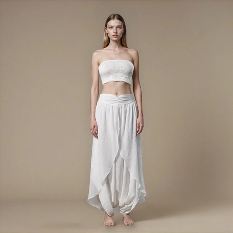 Zhenabia | Gaia Salvar in White