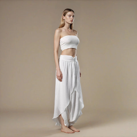 Zhenabia | Gaia Salvar in White