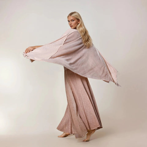 Zhenabia | Leila Top in Powder Pink