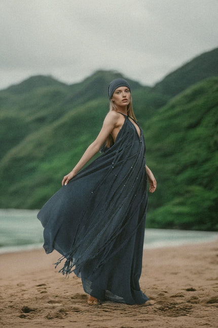 Zhenabia | Kısmet Dress in Blue