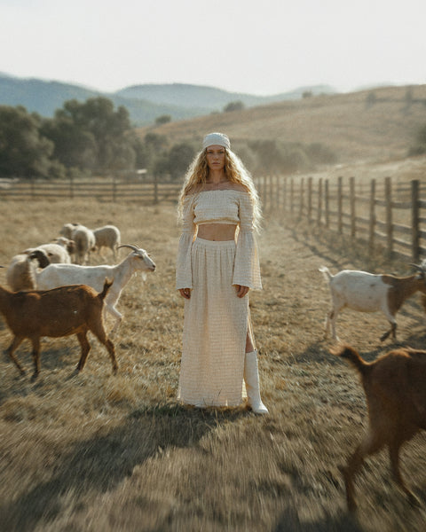 Zhenabia | Spódnica maxi Zaria