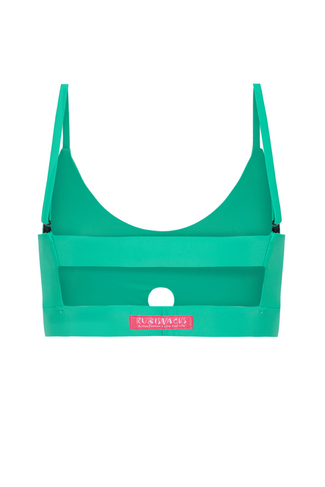 RUBISNACKS Barcelona | Artemis Sports Bra emerald