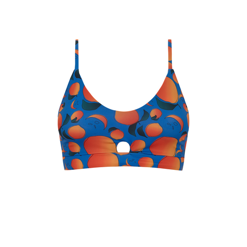 RUBISNACKS Barcelona | Artemis Sports Bra orange & blue