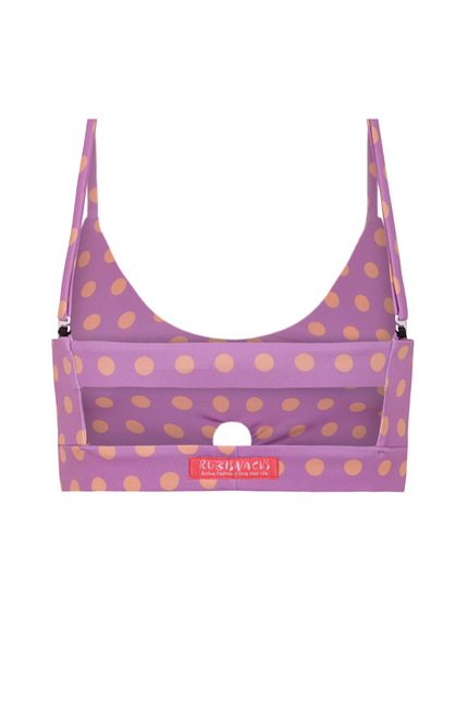 RUBISNACKS Barcelona | Artemis Sports Bra pink polka dot