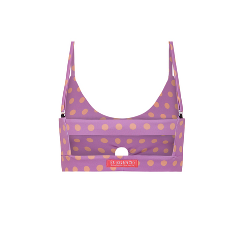 RUBISNACKS Barcelona | Artemis Sports Bra pink polka dot