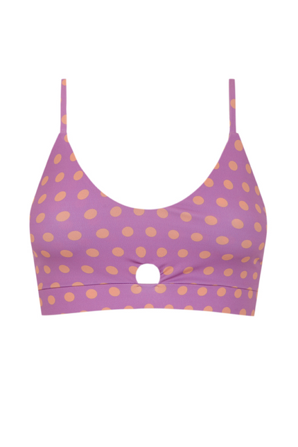 RUBISNACKS Barcelona | Artemis Sports Bra pink polka dot