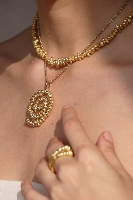 Arvino | Molten Dance of Flames Necklace