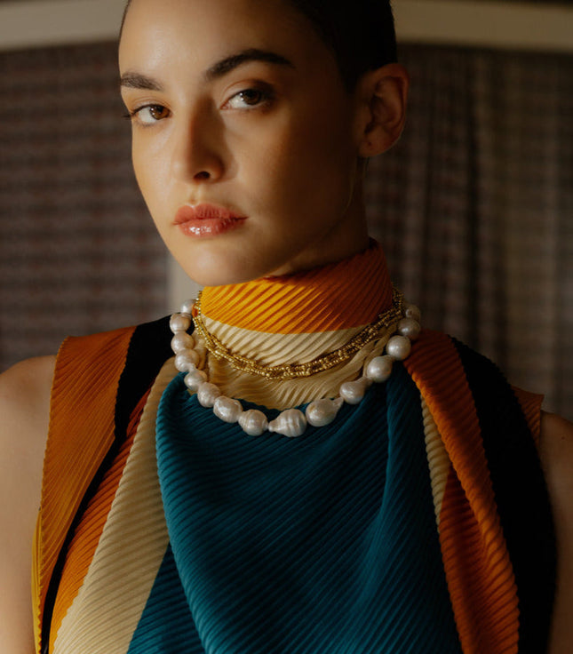 Arvino | Baroque Skyscape Necklace