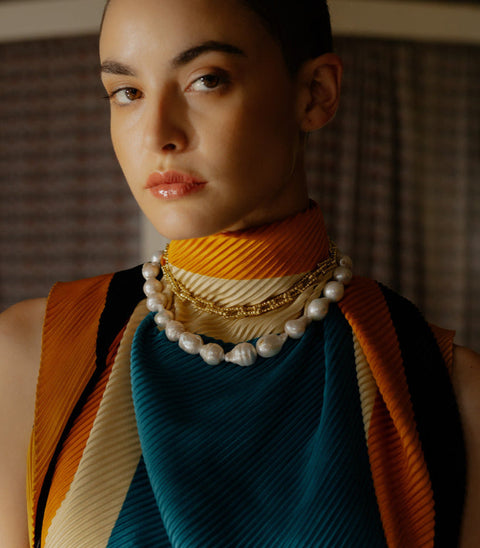 Arvino | Baroque Skyscape Necklace