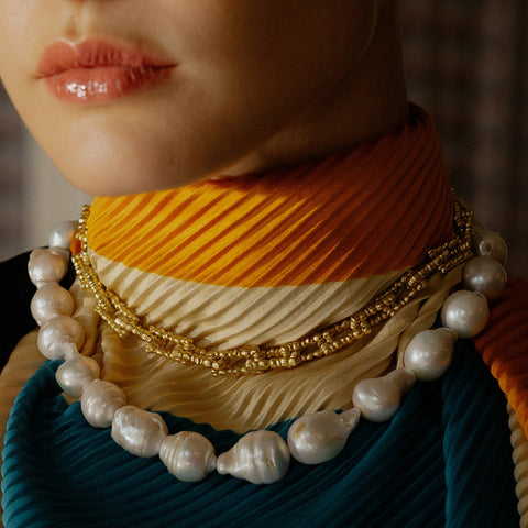 Arvino | Baroque Skyscape Necklace